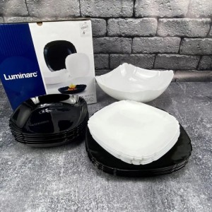 Сервіз Luminarc LOTUSIA black&white /19 предметів